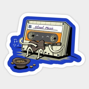 STREET MUSIC Sticker